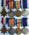 Royal Navy HMS Exmouth Blacksmith Medals