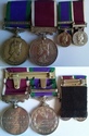 Royal Engineers Northern Ireland Medal Pair